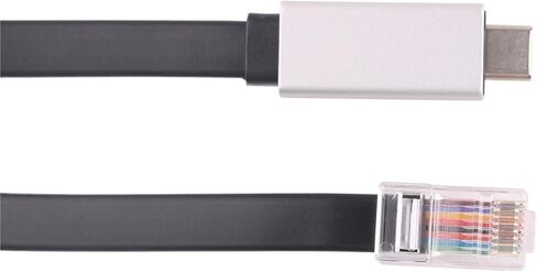 1pc USB Type-C to RJ45 Rollover Console Cable RS232 Serial Adapter for Routers Switches in Win 7 8 10 11 in Saudi Arabia