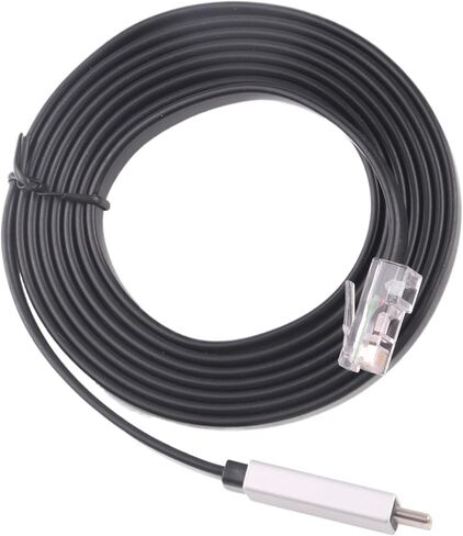1pc USB Type-C to RJ45 Rollover Console Cable RS232 Serial Adapter for Routers Switches in Win 7 8 10 11 in Saudi Arabia