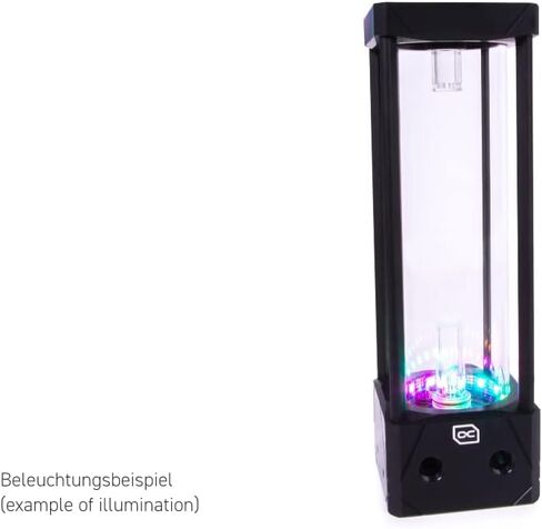 Alphacool 13326 Eisbecher Aurora D5 acetal/glas - 250mm incl. Alphacool VPP Apex D5 in Saudi Arabia