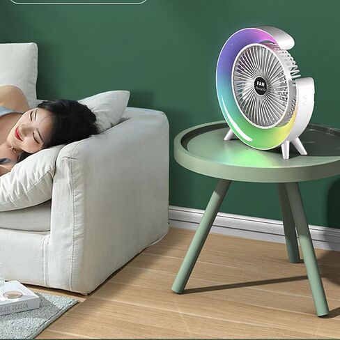TOPINCN USB Desk Fan Compact Portable Small Ultra Quiet Personal Mini Fan for Office,Bedroom,Home in Saudi Arabia