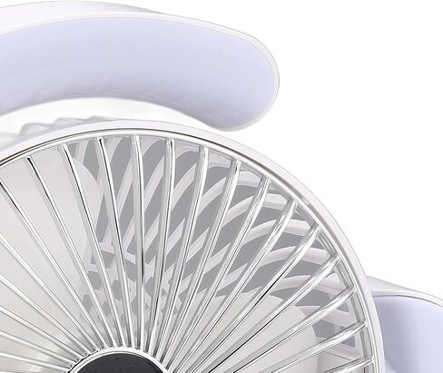 TOPINCN USB Desk Fan Compact Portable Small Ultra Quiet Personal Mini Fan for Office,Bedroom,Home in Saudi Arabia