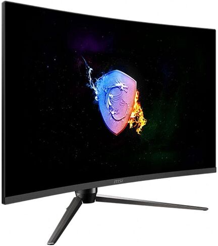 MSI AG321CR ، 32 "Maming Monitor ، 1920 X 1080 (FHD) ، VA ، 165Hz ، FreeSync Premium ، HDR Ready HDMI ، DisplayPort ، Tilt ، Debivel ، Hudge Admable ، Pivot ، Black in Saudi Arabia
