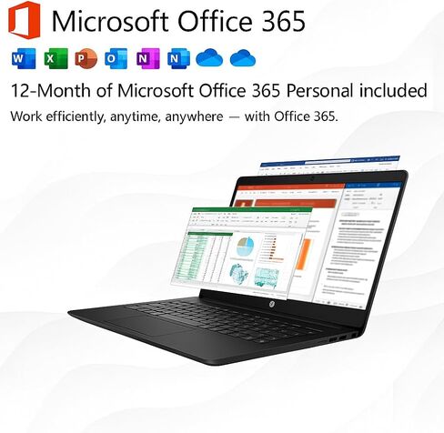 HP Business Laptop (تشمل MS Office 365) ، معالج AMD Ryzen 5 5500U 6-CORES ، 16 جيجا بايت ذاكرة الوصول العشوائي 512GB SSD ، 15.6 " in Saudi Arabia
