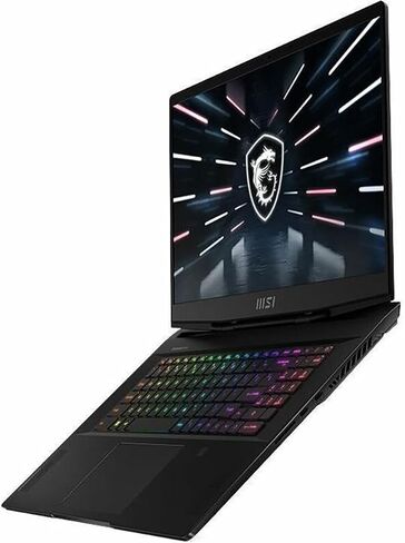 MSI Stealth GS77 Gaming Laptop: Intel Core I7-12700H GeForce RTX 3060 ، 17.3 "FHD ، 144Hz ، 16GB DDR5 ، 1TB NVME SSD ، USB-Type C ، Thunderbolt 4 ، CNC Aluminum ، Win 11 Home: Core Black 12ue-046 in Saudi Arabia