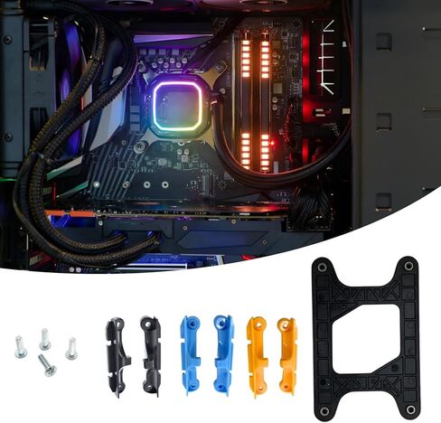 AM4/AM5 CPU Heatkink حامل لـ AM4 B350 X370 A320 X470 لوحة الشركة الخلفية تعزز عروض التبريد تبريد in Kuwait