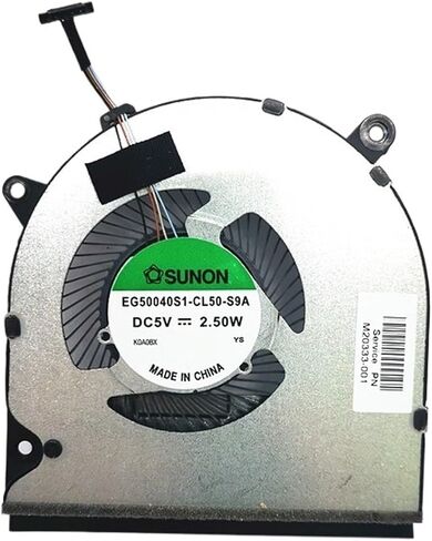 CPU for 15-EG TPN-Q245 M20333-001 EG50040S1-CL50-S9A Cooling Fan Cooler DC5V 2.50W 4PIN in Saudi Arabia