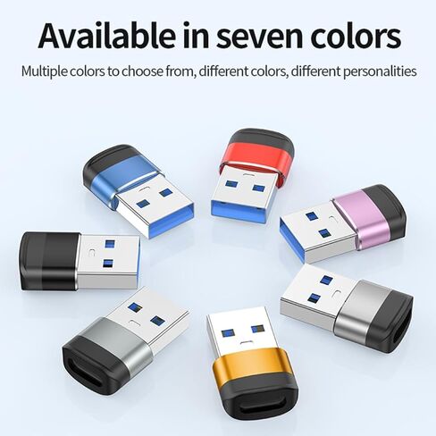 10 جيجابت في الثانية USB إلى USB C Adapter USB C أنثى إلى USB3.0 محول ذكور 10 جيجابت في الثانية ونقل البيانات والشحن السريع لأجهزة الكمبيوتر المحمولة الهاتف in Kuwait
