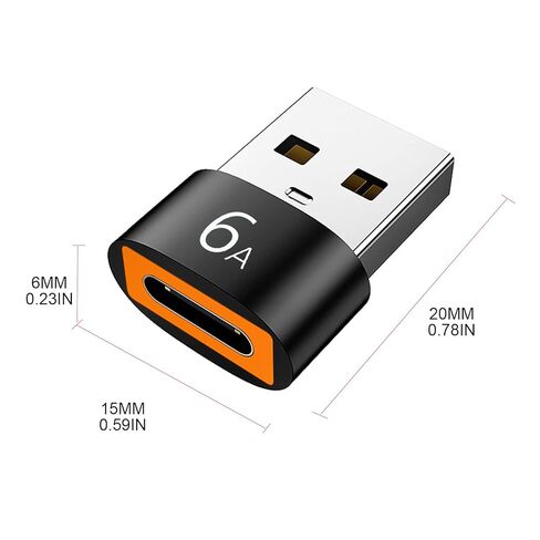 النوع C إلى موصل محول USB ، نقل البيانات نقل البيانات USB C إلى محول الذكور USB in Kuwait