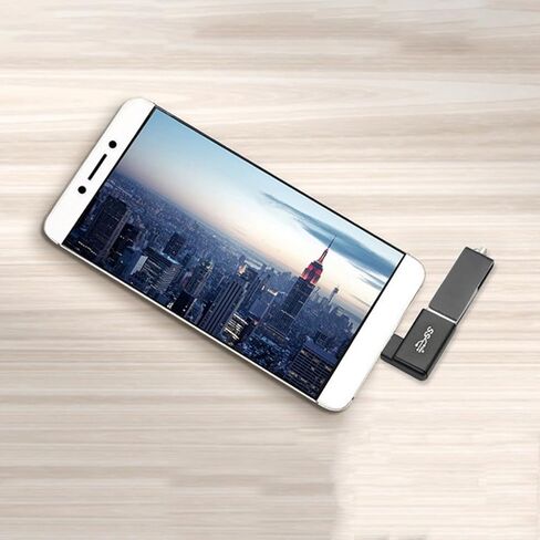Pack of 2 USB C to USB3.0 Adapter Right Angled 90 Degree Type C Plug for Smartphones Laptops and More Devices in Saudi Arabia