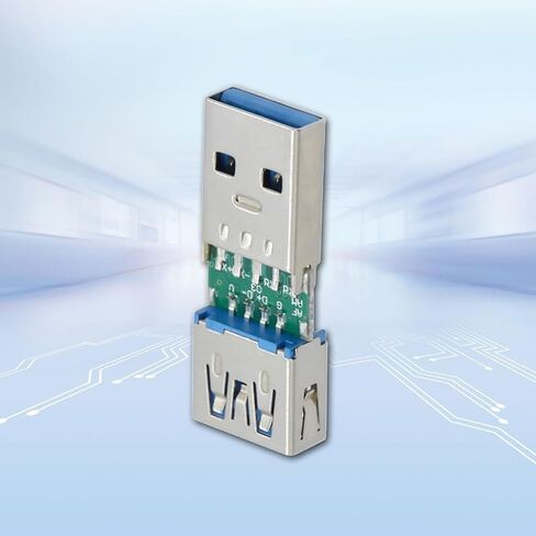 رأس محول محول USB3.0 من الذكور إلى نقل البيانات وشحن التوافق الواسع مع أجهزة USB in Kuwait