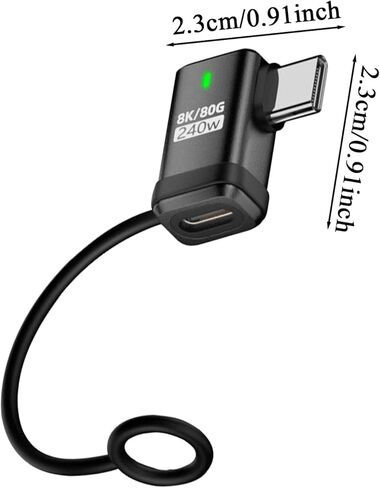 محول USB Type C ، محول USB المحمول مع Lanti-Lost Lanyard | موصل الهاتف الخليوي للمكاتب المنزلية أقراص أجهزة الكمبيوتر المحمولة in Kuwait