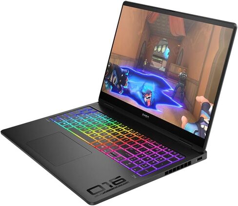 HP OMEN MAX OLED 16 "(2560x1600) 240Hz 0.2ms عرض RT ، كمبيوتر محمول للألعاب ؛ Intel Core Ultra 9 275HX 2.1GHz ؛ NVIDIA GEFORCE RTX 5080 16GB GDDR7 ؛ 32GB DDR5-5600 RAM ؛ 2TB NVME SSD ، in Saudi Arabia