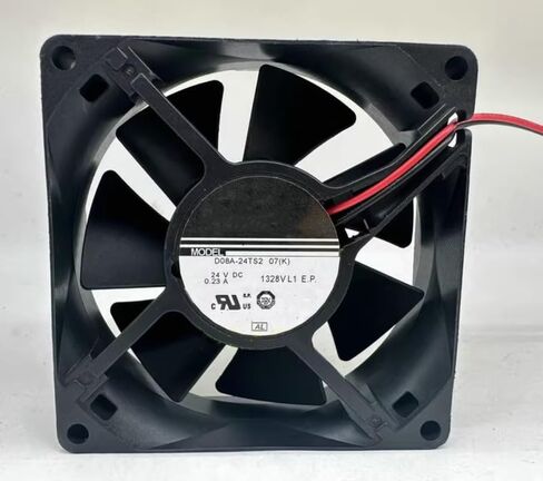 D08A-24TS2 07K DC 24V 0.23A 80x80x25mm 2-ware fan in Kuwait