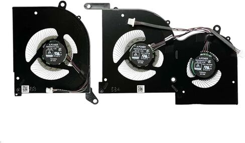 1/2PCS Laptop CPU GPU Cooling Fan for GS66 WS66 P66 MS-16V1 16V2 10SD(GPU Fan) in Saudi Arabia