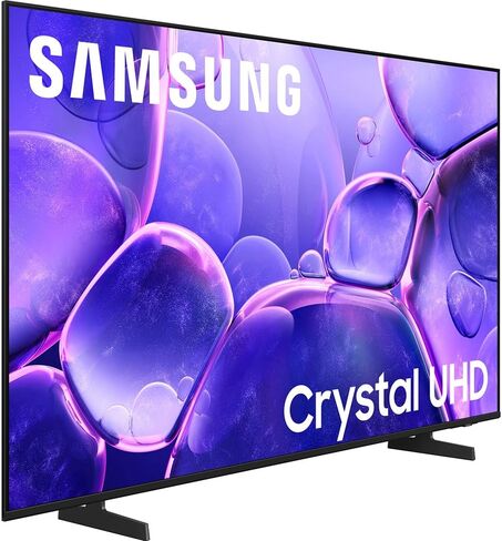 SAMSUNG UN65CU7000 65 inch Crystal UHD 4K Smart TV (2023) Bundle with Monster TV Full Motion Wall Mount for 32"-70" with 6 Piece Sound Reactive Lighting Kit in Saudi Arabia