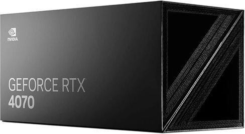 NVIDIA GEFORCE RTX 4070 بطاقة رسومات مؤسس (FE) - التيتانيوم والأسود (متجدد) in Kuwait