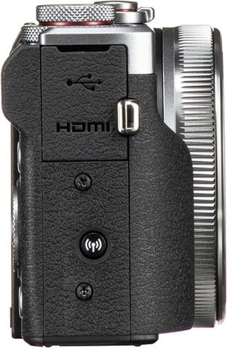 Canon PowerShot G7 X Mark III Digital Camera (Silver) + 64GB الذاكرة ، CASE ، POD Gripster ، والمزيد (حزمة أساسية) (متجددة) in Saudi Arabia