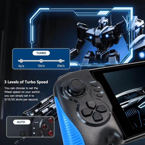 KOGUNXU New for Switch Controller with 6-Axis Gyro & Vibration Direct Plug Type-C Compatible for Switch/OLED in Kuwait