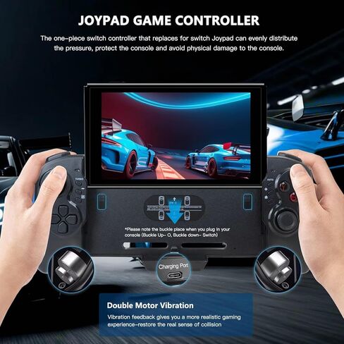 KOGUNXU New for Switch Controller with 6-Axis Gyro & Vibration Direct Plug Type-C Compatible for Switch/OLED in Kuwait