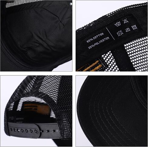 USA Trucker Hat for Men & Women American Flag Cap Adjustable Baseball Cap Mesh Snap Patriotic 3D Embroidered Cap in Saudi Arabia