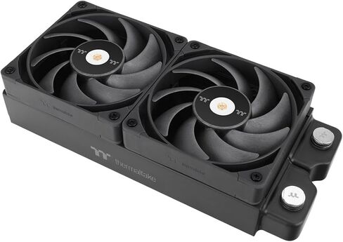 Thermaltake Toughfan 14 Pro No LED 2 Pack 140mm PC Case Fan 5.5 × 5.5 × 1 بوصة 119.6 CFM 0.14 في H2O 31.6 DBA 4.32 W 12V PWM 4PIN PWM 40،000 ساعة in Saudi Arabia