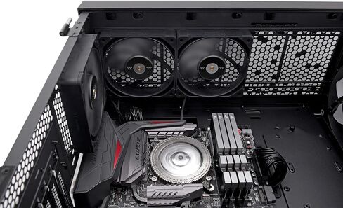 Thermaltake Toughfan 14 Pro No LED 2 Pack 140mm PC Case Fan 5.5 × 5.5 × 1 بوصة 119.6 CFM 0.14 في H2O 31.6 DBA 4.32 W 12V PWM 4PIN PWM 40،000 ساعة in Saudi Arabia