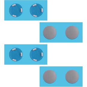 8pcs Rubber Feet Mat Replacement for Microsoft Surface Laptop 3 4 5, Diameter 0.35in, Slip-Resistant Laptop Case Bottom Rubber Feet Pad (Grey) in Kuwait