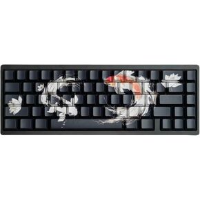 PBT Keycaps Lucky Koi Fish 60 75 100 Percent Shine Through Side Printe Thick Cherry Profile 130 Keys Dye Sub Custom Keycap Set keycaps for 61/64/68/84/87/100/104/108 MX Mechanical Keyboard in Saudi Arabia
