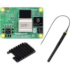 Waveshare CM5008000 Package A(8GB RAM, 0GB EMMC Flash, Without Wire-Less), RPi CM5 Compute Module 5, Delivers The Power of Raspberry Pi 5 in A Compact Form Factor in Kuwait