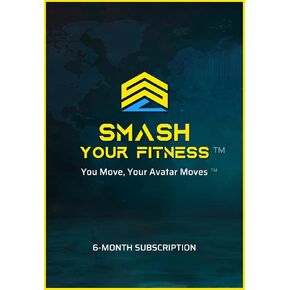 Smash Your Fitness™ 6-Month Subscription: Game Your Fitness to Stay Motivated and Get Fit with Low Impact Exercise at Home - Download Code in Saudi Arabia