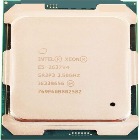 Xeon CPU E5-2637V4 SR2P3 3.50GHz 4-CORES 15M LGA2011-3 E5-2637 V4 Processor E5 2637V4 2637 in Kuwait