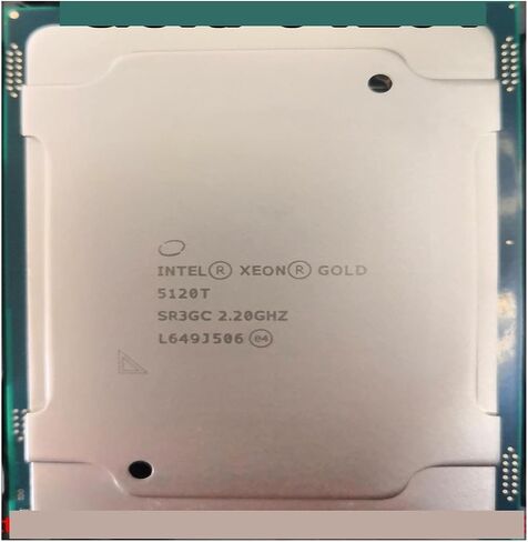 Xeon Gold 5120T SR3GC GOLD5120T Processor 19.25M Cache 2.20GHz 14 CORES 105W LGA3647 CPU قابل للتطوير in Kuwait