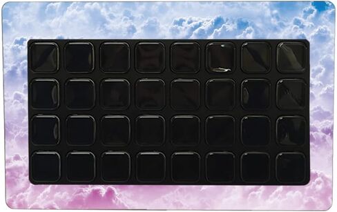Maysyskins الجلد متوافق مع Elgato Stream Deck XL - Candy Clouds | غلاف الالتفاف الواقي ، الدائم ، والفريد من نوعه | من السهل تطبيق الأنماط وإزالتها وتغييرها | صنع في الولايات المتحدة in Saudi Arabia