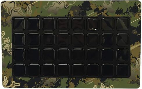 Mayyskins Skin متوافق مع Elgato Stream Deck XL - Viper Woodland | غلاف الالتفاف الواقي ، الدائم ، والفريد من نوعه | من السهل تطبيق الأنماط وإزالتها وتغييرها | صنع في الولايات المتحدة in Saudi Arabia