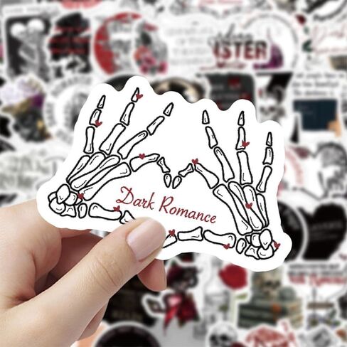 120 Piece Dark Romance Book Sticker Set - Bookish, Festival Themed Stickers for Kindle & More in Saudi Arabia