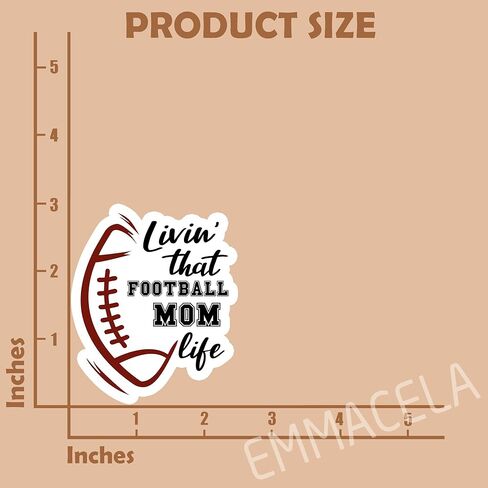 (3PCS) Touchdown Season Football Sticker – Football Vinyl Decal for Football Fans, Players & Teams – Waterproof Stickers for Laptops, Tumblers, Water Bottles, Scrapbooking – 3 x 1.6 Inch in Saudi Arabia