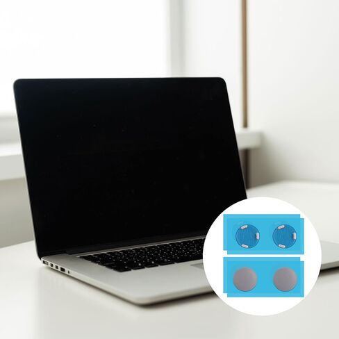 8pcs Rubber Feet Mat Replacement for Microsoft Surface Laptop 3 4 5, Diameter 0.35in, Slip-Resistant Laptop Case Bottom Rubber Feet Pad (Grey) in Kuwait