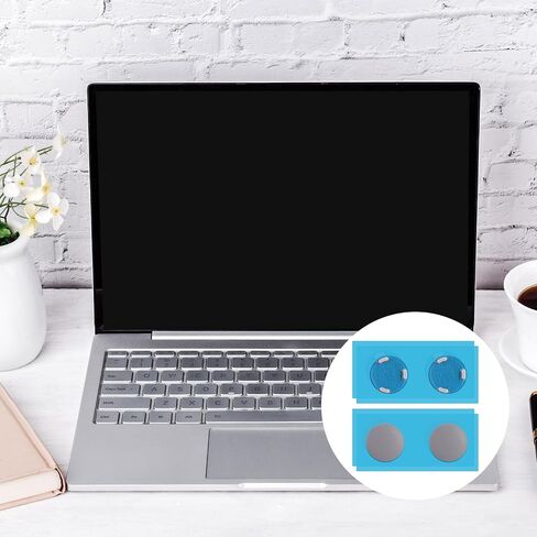 8pcs Rubber Feet Mat Replacement for Microsoft Surface Laptop 3 4 5, Diameter 0.35in, Slip-Resistant Laptop Case Bottom Rubber Feet Pad (Grey) in Kuwait