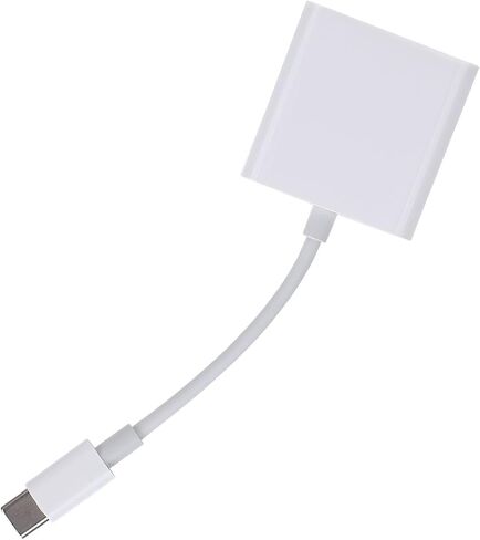 Tbest USB C Card Reader High Speed 500MB / S Plug and Play Dual Slot Memory Storage Adapter for Smartphones Laptops ABS Black 3.54in in Saudi Arabia