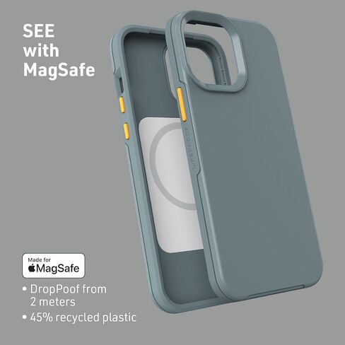 LifeProof See Series Case مع Magsafe for iPhone 13 Pro Max & iPhone 12 Pro Max - مراسي بعيدا in Kuwait