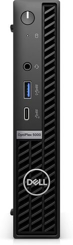 Dell Optiplex 5000 Micro Desktop (2022) | CORE I7-12700T - محرك أقراص صلبة 512GB SSD - ذاكرة الوصول العشوائي 16 جيجابايت | 12 نوى @ 4.7 جيجاهرتز وين 11 برو بلاك (متجدد) in Kuwait