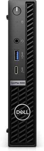 Dell Optiplex 5000 Micro Desktop (2022) | CORE I7-12700T - محرك أقراص صلبة 512GB SSD - ذاكرة الوصول العشوائي 16 جيجابايت | 12 نوى @ 4.7 جيجاهرتز وين 11 برو بلاك (متجدد) in Kuwait