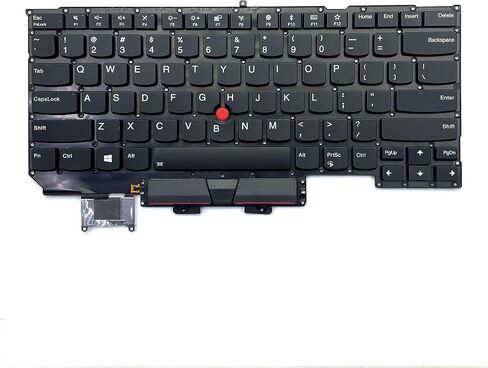 استبدال لوحة مفاتيح لوحة مفاتيح جديدة في Lenovo ThinkPad X1 Carbon 5th Gen 2017 ، لـ ThinkPad X1 Carbon 6th Gen 2018 01er623 01er664 01er705 in Saudi Arabia