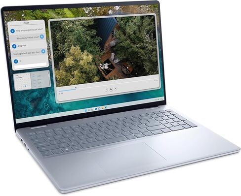 Dell Inspiron 16 5645 شاشة تعمل باللمس المحمول ، 16 "FHD+ 300-NITS شاشة ، AMD RYZEN 7-8840U (BEATS I7-1355U) ، 64 GB DDR5 ، 4 TB SSD ، COPILOT AI ، BACKLIT KB ، WI-FI 6E ، Windows 11 in Kuwait