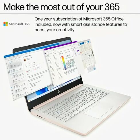 HP 17.3 بوصة كمبيوتر محمول أعمال ، مع ترخيص Office Pro Lifetime ، 2025 شاشة تعمل باللمس المحمولة المضادة لخطودية ، AMD Ryzen 5 7430U 6-Core ، 64 GB RAM ، 2 تيرابايت SSD ، COPILOT AI ، WI-FI 6 ، عمر بطارية طويل ، Win11 PRO PRO PRO in Kuwait