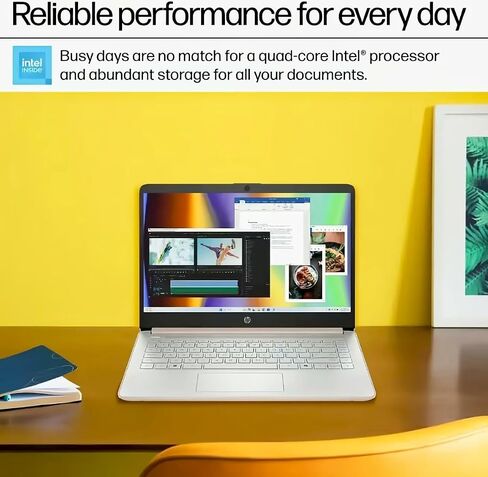 HP 17.3 بوصة كمبيوتر محمول أعمال ، مع ترخيص Office Pro Lifetime ، 2025 شاشة تعمل باللمس المحمولة المضادة لخطودية ، AMD Ryzen 5 7430U 6-Core ، 64 GB RAM ، 2 تيرابايت SSD ، COPILOT AI ، WI-FI 6 ، عمر بطارية طويل ، Win11 PRO PRO PRO in Kuwait
