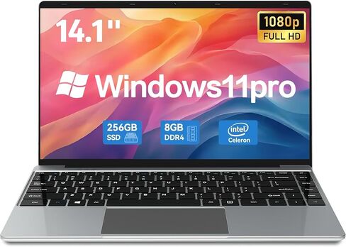 14.1 inch Laptop Computer, 8GB RAM 512GB SSD, Celeron N4020C Processor(Beat N4020/N4000), Thin & Portable Laptop Computer, Dual WiFi, USB 3.0, BT,Webcam,Full-Featured Type-C in Kuwait
