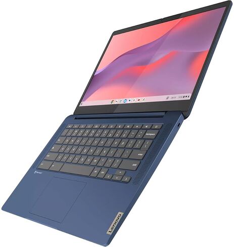 Lenovo Ideapad Slim 3 Chromebook 14m868 14 "Full HD Laptop ، Mediatek Kompanio 520 2.0GHz ، 4GB RAM ، 64GB EMMC ، Chromeos ، Abyss Blue (Renefed) in Saudi Arabia