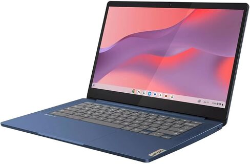 Lenovo Ideapad Slim 3 Chromebook 14m868 14 "Full HD Laptop ، Mediatek Kompanio 520 2.0GHz ، 4GB RAM ، 64GB EMMC ، Chromeos ، Abyss Blue (Renefed) in Saudi Arabia