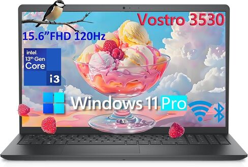 Dell Vostro 15 15.6 "كمبيوتر الكمبيوتر المحمول لطالب المنزل والأعمال ، 120 هرتز FHD ، معالج Intel Core (Beat I5-1145G7) ، 32GB DDR4 RAM ، 1TB PCIE SSD ، WIFI ، RJ45 ، Type-C ، HDMI ، Windows 11 Pro (READED) in Kuwait